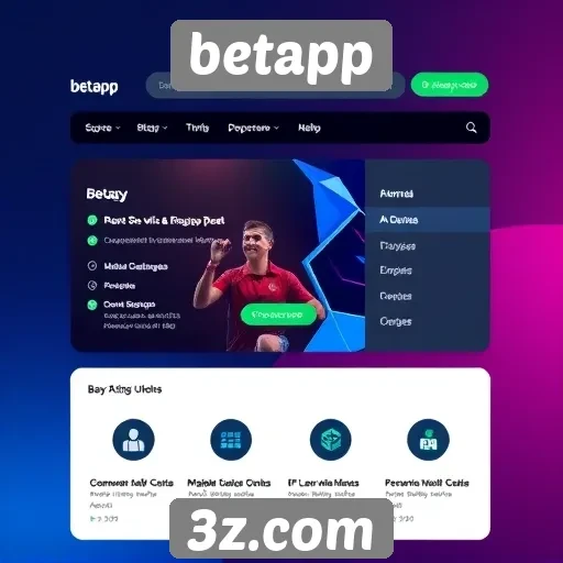 Avaliação da interface do usuário no site betapp